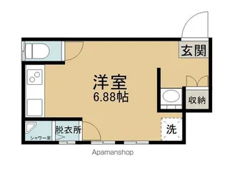 ラグーナGION【201号室】の間取り