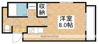 ルミネスク緑地【3階】の間取り