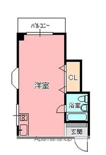 ルミナス広【304号室】の間取り