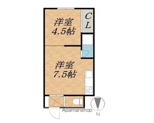 三浦ハイツ【1階】の間取り