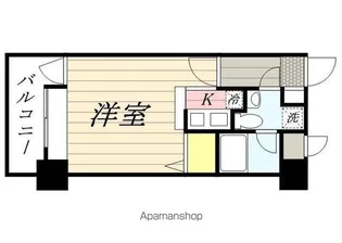 エステートモア白金クロス【7階】の間取り