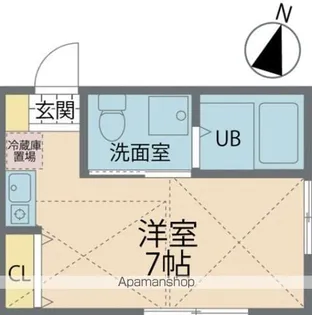 カインドネス座間緑ヶ丘【201号室号室】の間取り