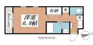 FIORI奥沢【3階】の間取り