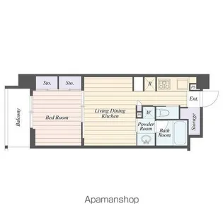 ART RESIDENCE IN OOTAKA−NO−MORI【2階】の間取り