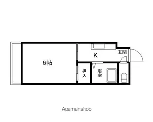 ドムス・ミワ東館【1階】の間取り