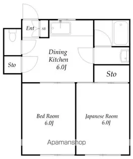 グランドメゾン調布【1階】の間取り