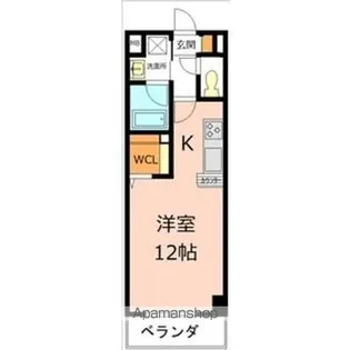 アーバンライフ名駅ウエスト【2階】の間取り