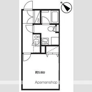 ルーデンス常盤台Ⅲ【1階】の間取り