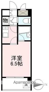 スクエアーガーデン三条【4階】の間取り