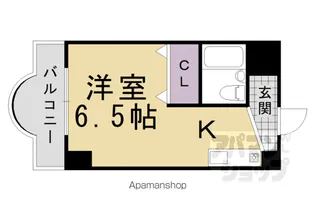 長岡プラザ【401号室】の間取り