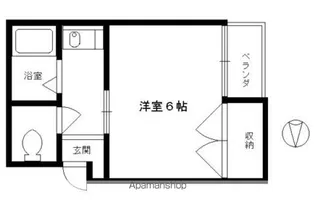 プラム藤森【202号室】の間取り