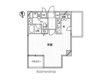 ラ・ステージ坂町【5階】の間取り