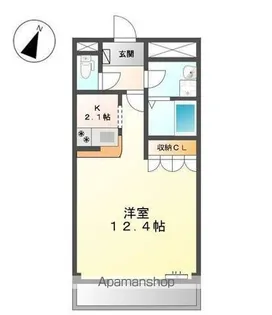 メゾン・ド・万葉【502号室】の間取り