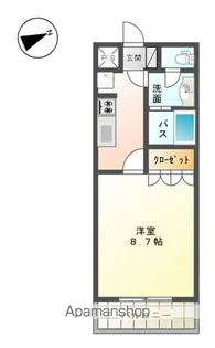 ウィングステラ湘南【2階】の間取り