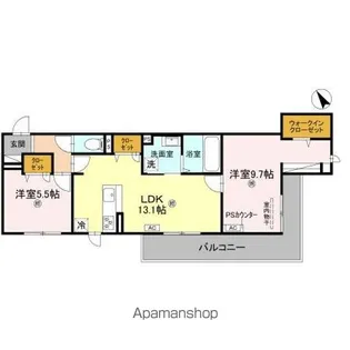 Gigliato(ジリアート)【3階】の間取り