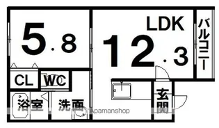 EL DORADO(エルドラド)【1階】の間取り