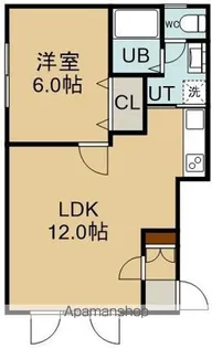 レジデンススウィートⅡ【2階】の間取り