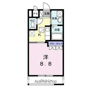 グランシャリオ【1階】の間取り