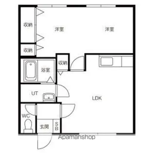 第2富樫マンション【101号室】の間取り