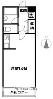 目白おとめ山テラスボックス【401号室】の間取り