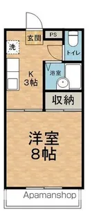 コンチェルト【202号室】の間取り