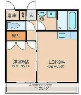 ファンタジーハウス2号館【206号室】の間取り