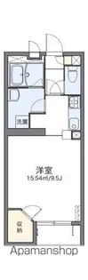 レオネクストマチムラⅡ【201号室】の間取り