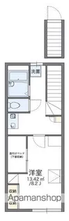 レオパレス椿【2階】の間取り