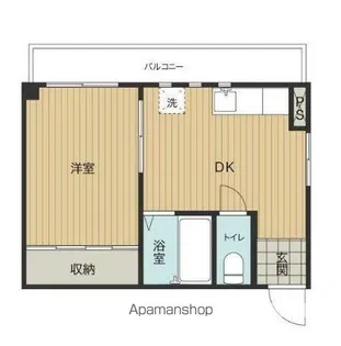 APARTMENT PONO【3階】の間取り