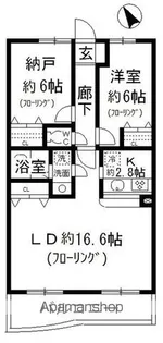 マ・ピエス E3【1階】の間取り