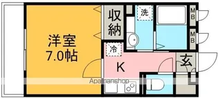 アミカ【2階】の間取り