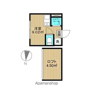 アミティエ東小岩【2階】の間取り