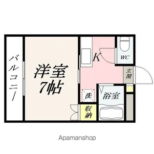 アーバンコート【1階】の間取り