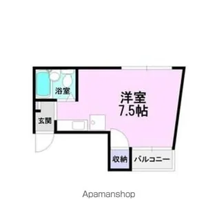 ROA BUIL ANNEX【4階】の間取り