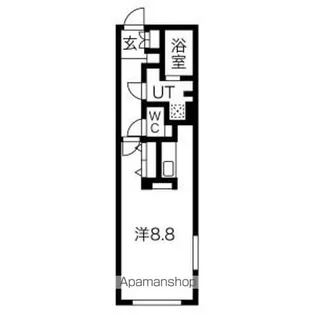 LUORE浄心【5階】の間取り