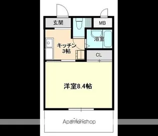 ライフ21【502号室】の間取り