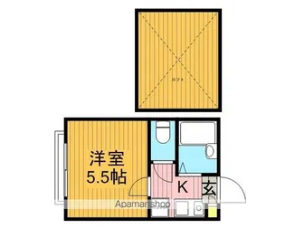 プリムローズ西荻【2階】の間取り