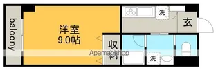 グレース篠木5【3階】の間取り