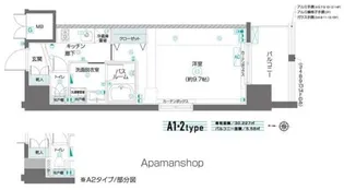 ZOOM東陽町【15階】の間取り