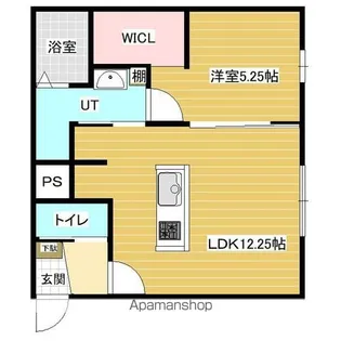 MARESSE LABO【2階】の間取り