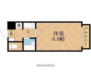 パライッソオーダ【202号室】の間取り