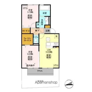 トルテ【1階】の間取り