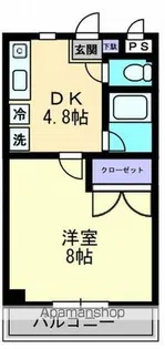 フォレスト林【408号室】の間取り