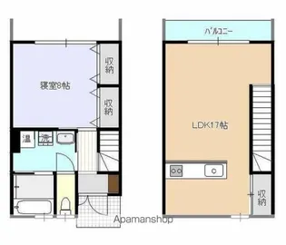 PREGIO IZUMI Ⅱ【3号室】の間取り