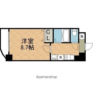 LA DOUCEUR宮町【5階】の間取り