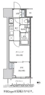 パークアクシス新栄【2階】の間取り
