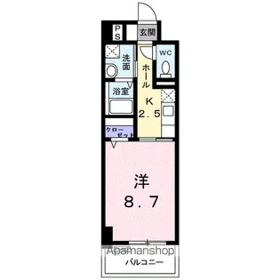 グリシナ【1階】の間取り