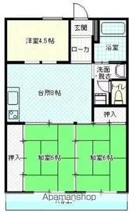 ロイヤルハイツ【503号室】の間取り
