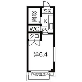 OMレジデンス柏原【207号室】の間取り