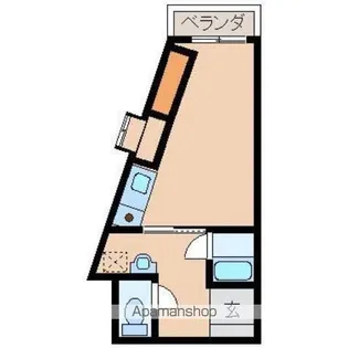 マトリクス【4階】の間取り